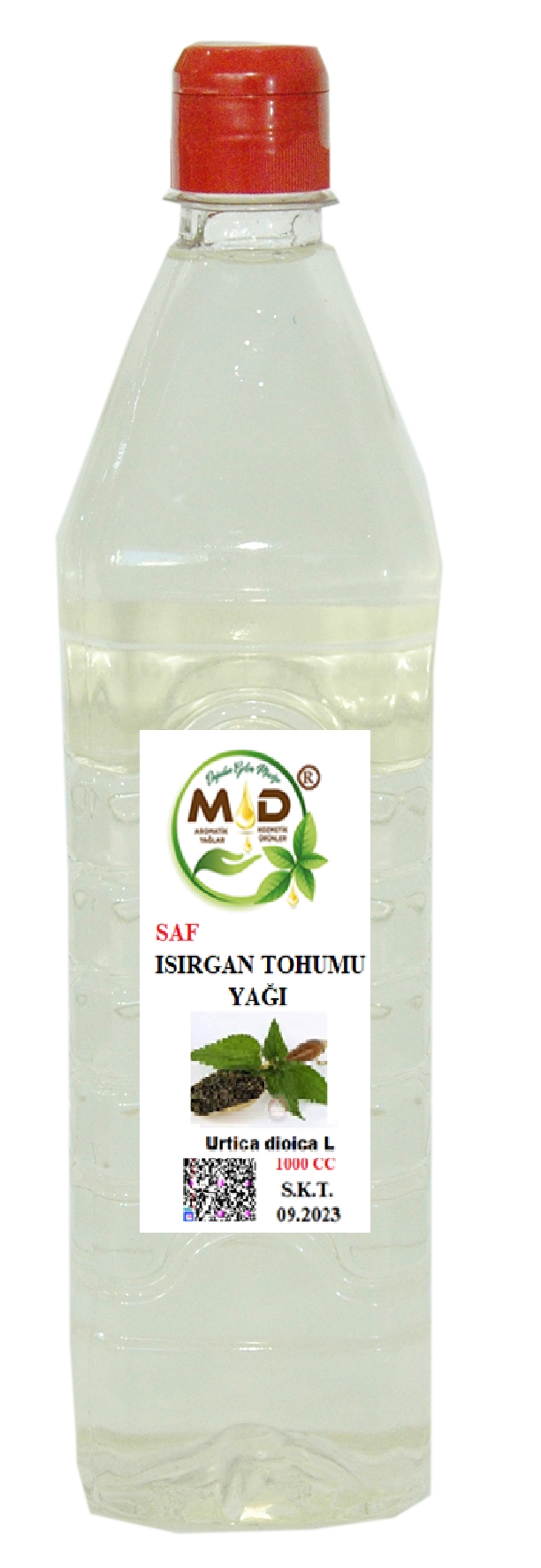 MD Isırgan Tohumu Saf Yağı 1000 cc